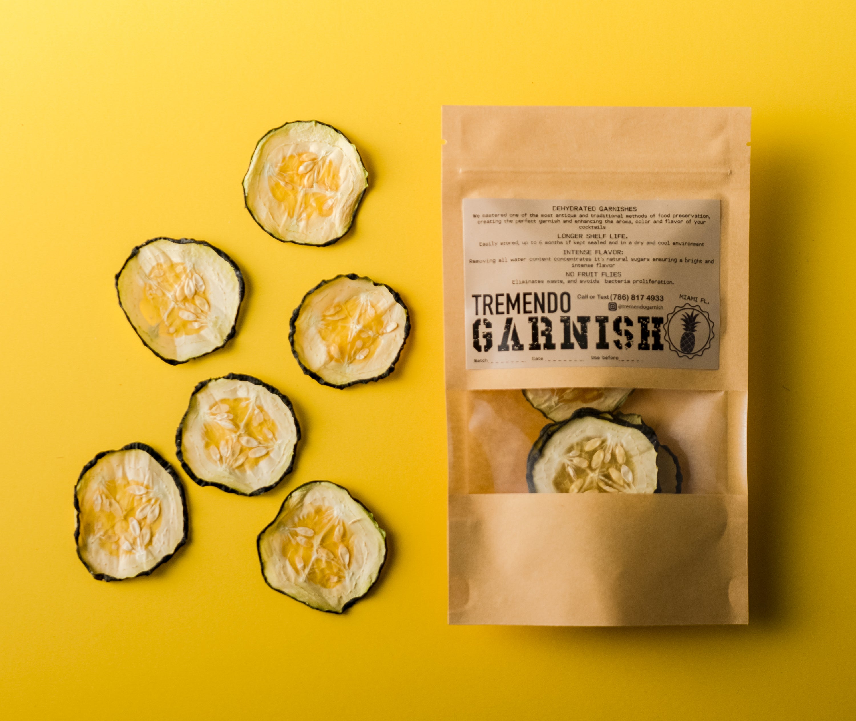 Cucumbers Dehydrated