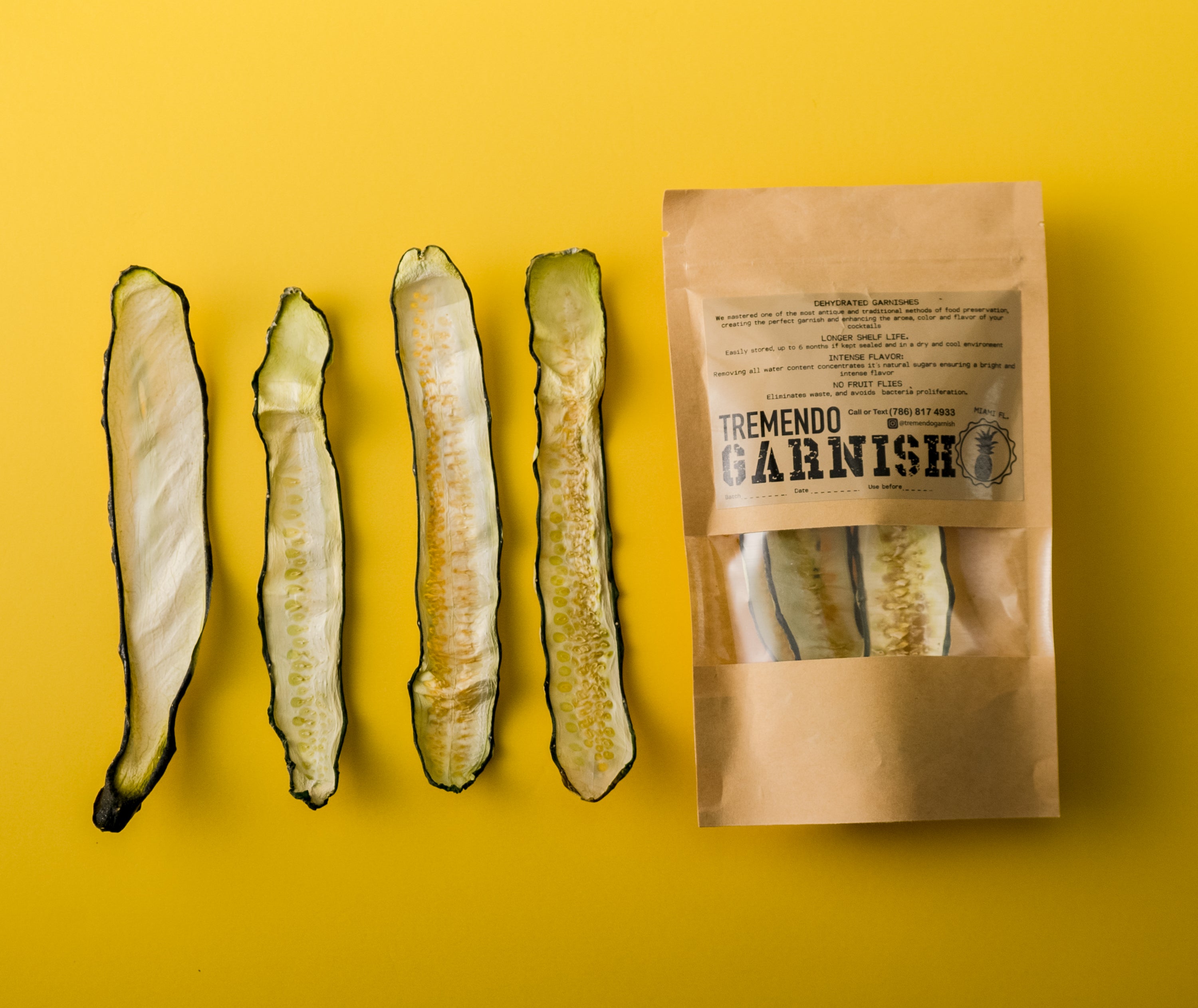 Cucumbers Dehydrated